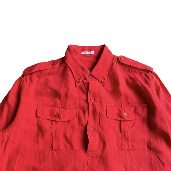 Yohji Yamamoto Y's Linen Oversize Pull Over Shirt | Grailed