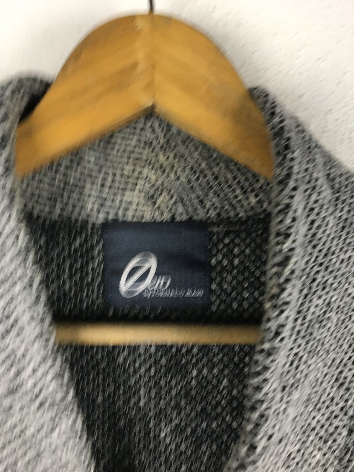 Tornado Mart Zero by Tornado Mart Knit Blazer - Textured Gray Japanese Size US S / EU 44-46 / 1 - 6 Thumbnail