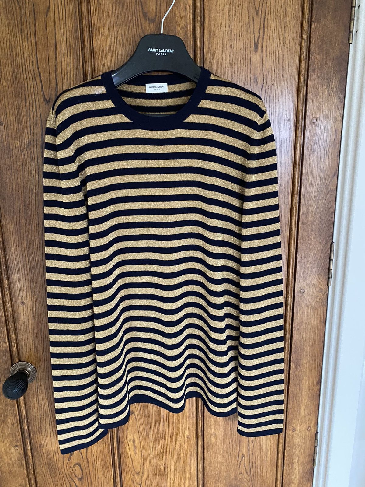 FW18 Saint Laurent viscose wool sweater Timothée Chalamet