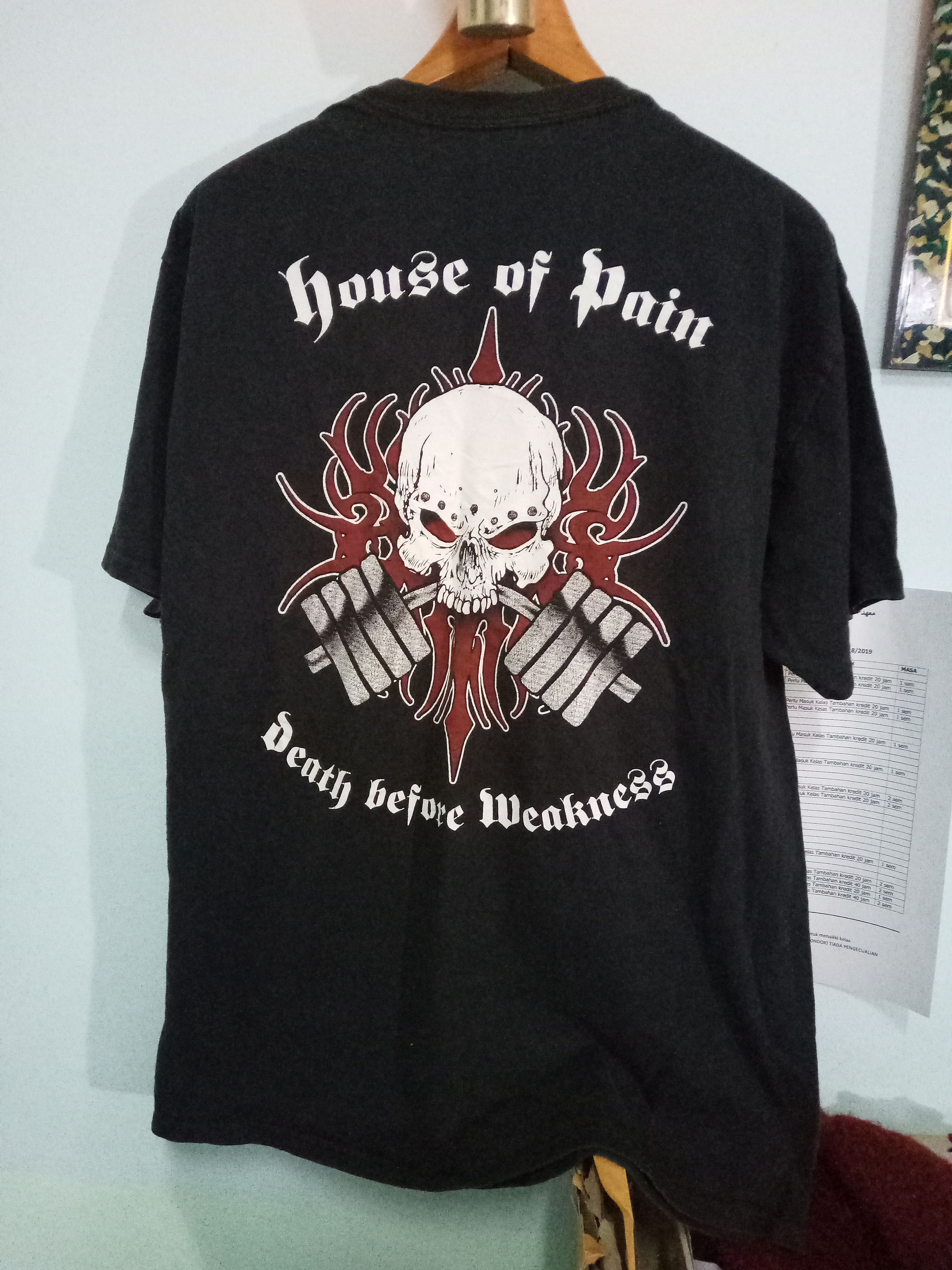 Rap Tees Vintage House Of Pain T-shirts Raptees street Fashion Size US L / EU 52-54 / 3 - 3 Thumbnail