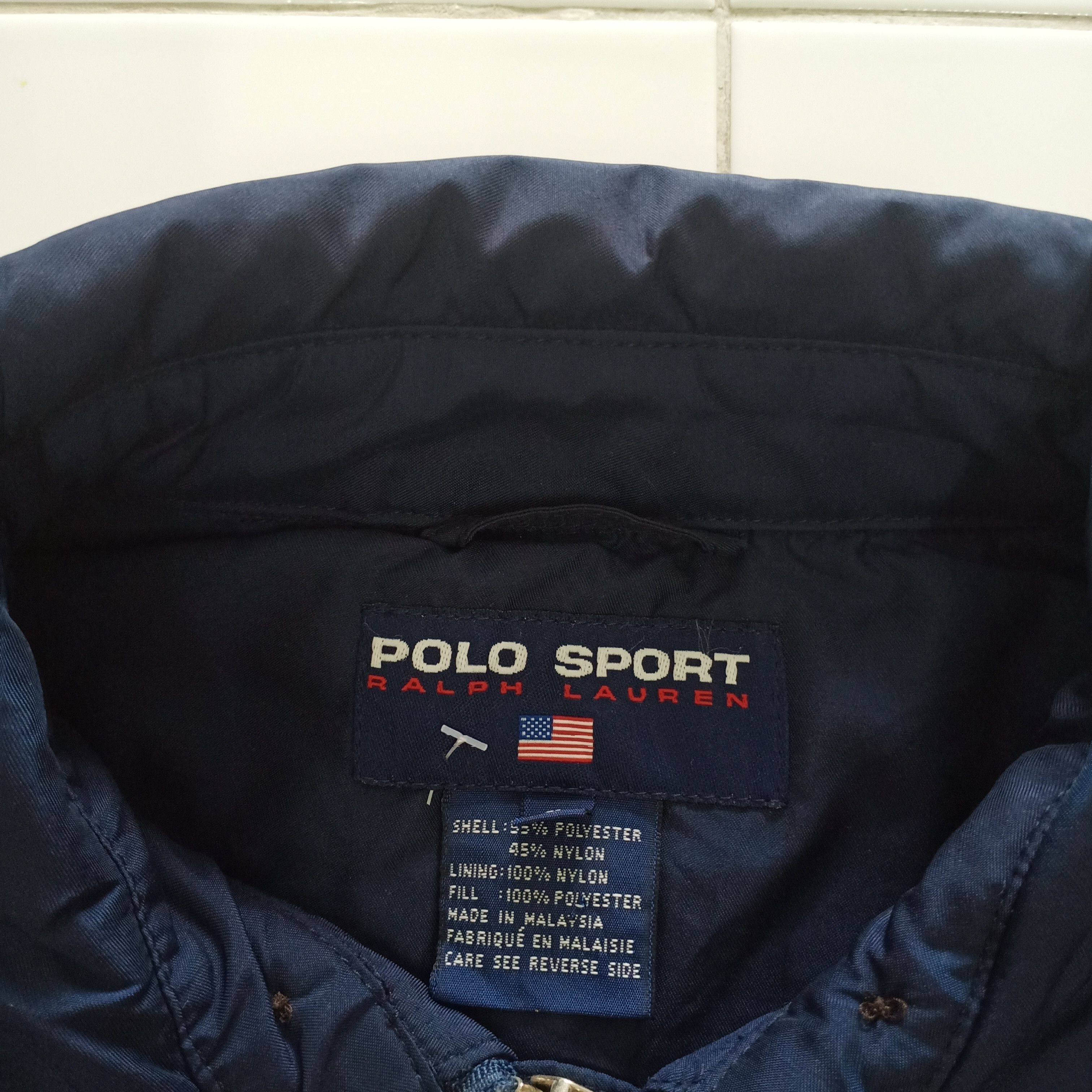 Polo Ralph Lauren × Ralph Lauren × Vintage Polo Sport Ralph Lauren Quilted Jacket Size US L / EU 52-54 / 3 - 8 Thumbnail