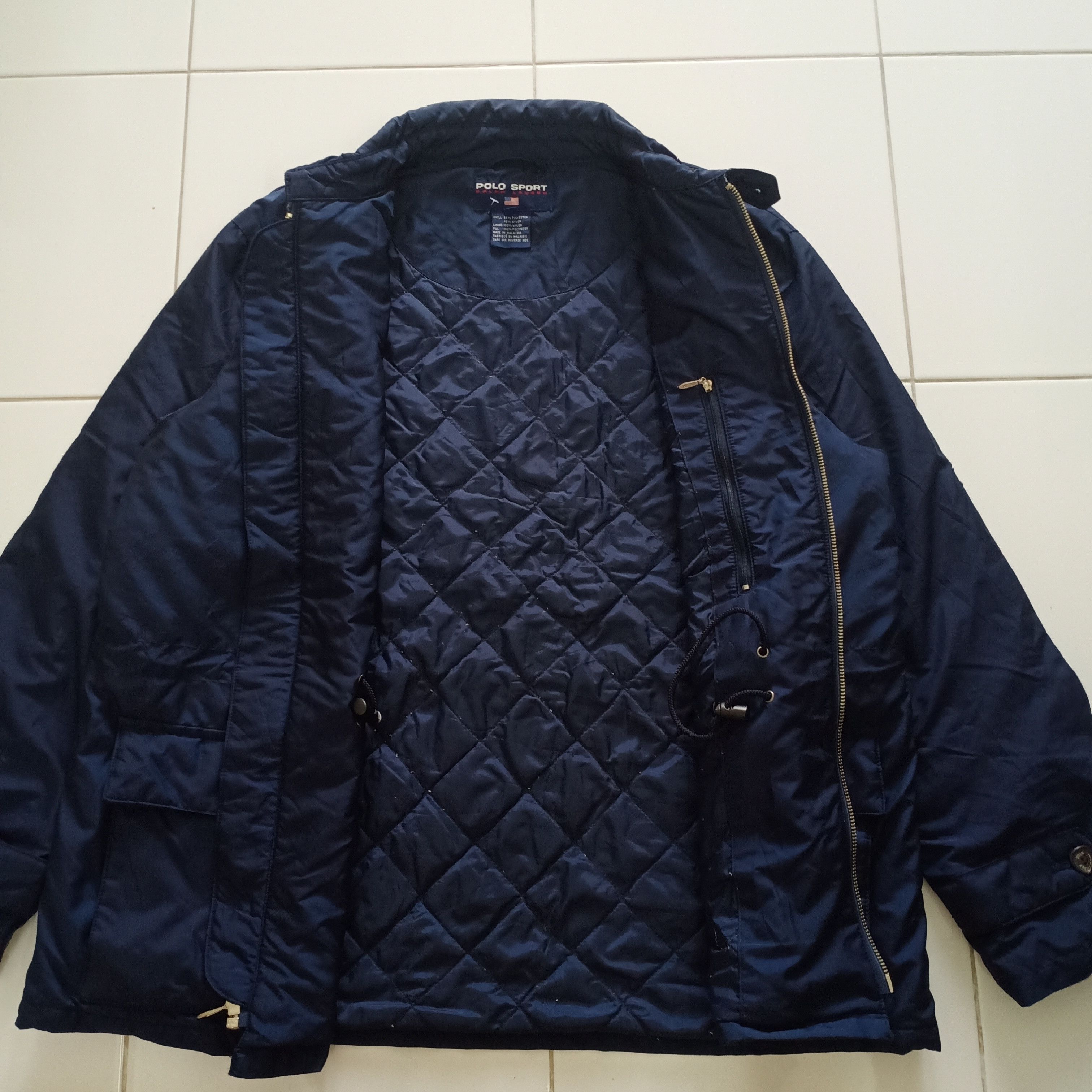 Polo Ralph Lauren × Ralph Lauren × Vintage Polo Sport Ralph Lauren Quilted Jacket Size US L / EU 52-54 / 3 - 7 Thumbnail