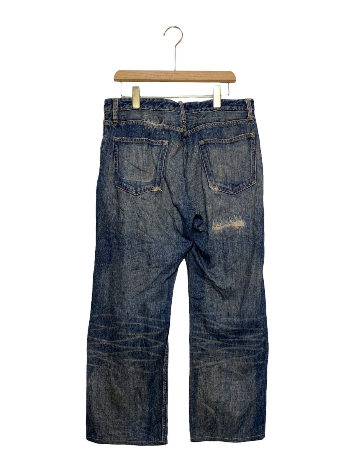 Johnbull × KOJIMA GENES Vintage Johnbull Kojima Japan Patchwork Denim Size US 34 / EU 50 - 2 Thumbnail