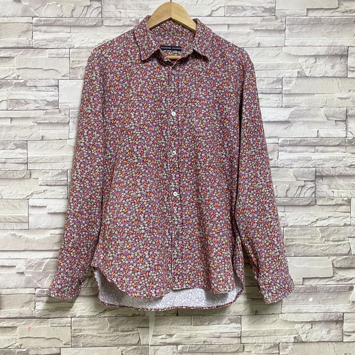 Tsumori Chisato Tsumori chisato Velvet Floral Button up Size US M / EU 48-50 / 2 - 3 Thumbnail