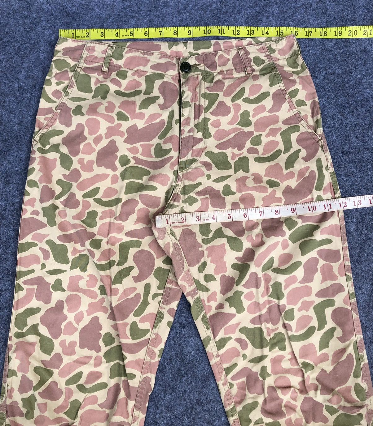 Hollywood Trading Company Vintage🔥MISTER N.HoolyWood🔥MAN’S COTTON CAMOUFLAGE MILITARY Size US 32 / EU 48 - 9 Thumbnail