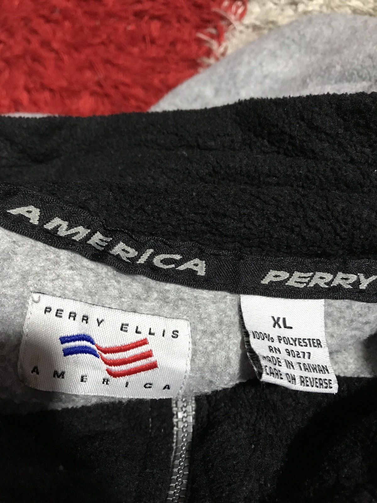 Perry Ellis 🔥SALE🔥PERRY ELLIS AMERICA ANORAK PULLOVER FLEECE Size US XL / EU 56 / 4 - 6 Thumbnail