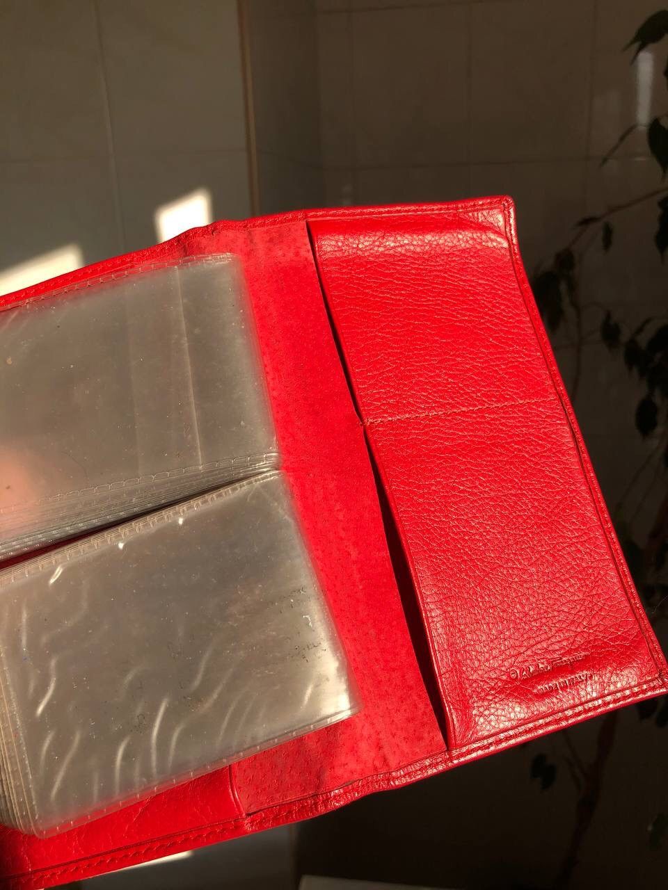 Genuine Leather × Salvatore Ferragamo × Vintage 90s 💥Salvatore Ferragamo Leather wallet card holder Tortoise Size ONE SIZE - 9 Thumbnail