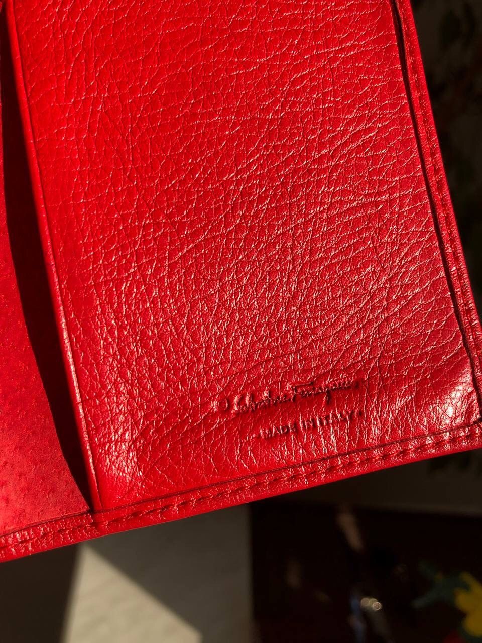 Genuine Leather × Salvatore Ferragamo × Vintage 90s 💥Salvatore Ferragamo Leather wallet card holder Tortoise Size ONE SIZE - 10 Thumbnail