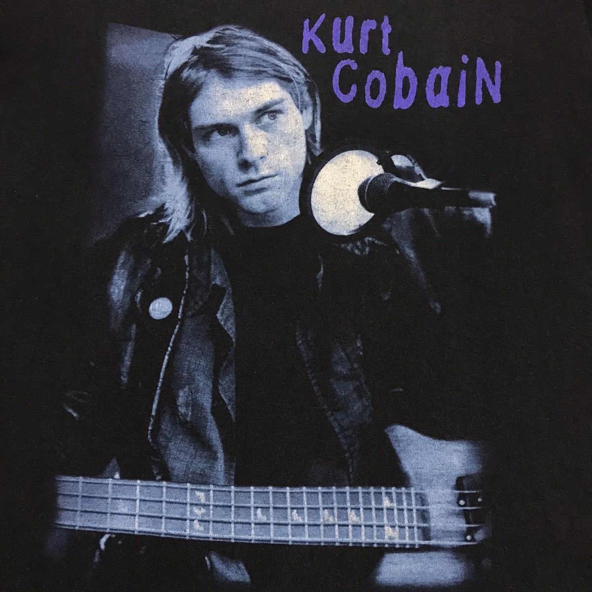 Nirvana × Vintage Vintage Kurt Cobain Nirvana Grunge T Shirt Size US S / EU 44-46 / 1 - 5 Thumbnail