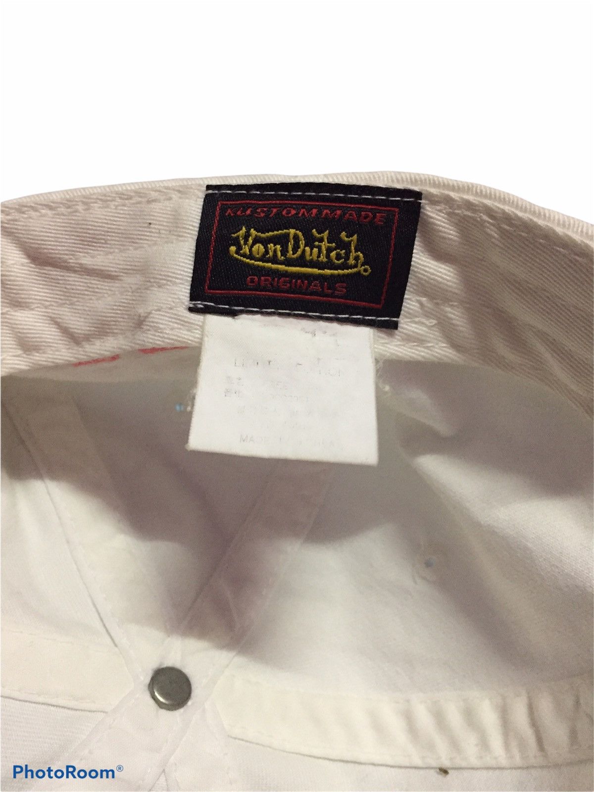 Von Dutch Von Dutch Strapback Cap Hat One Size Size ONE SIZE - 5 Thumbnail