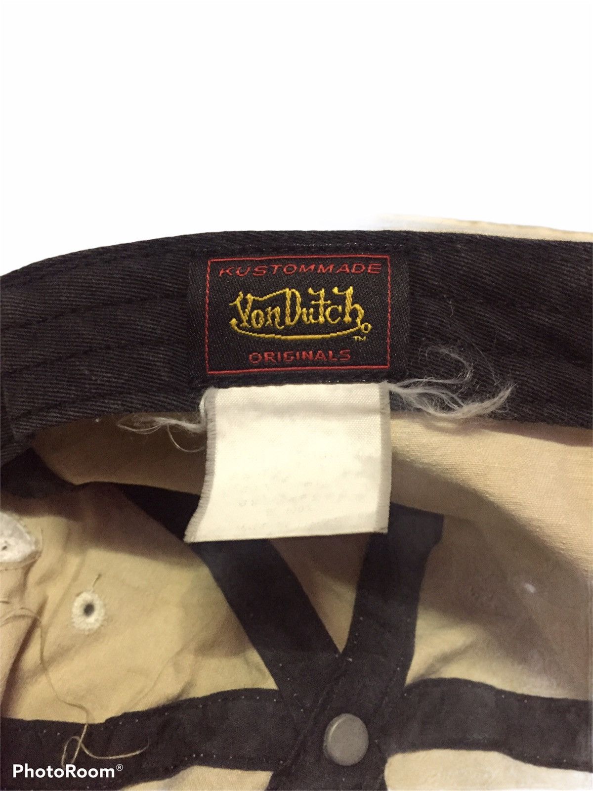 Von Dutch Von Dutch Strapback Cap Hat One Size Size ONE SIZE - 6 Thumbnail