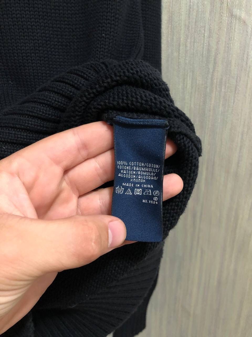 Ralph Lauren Vintage Ralph Lauren Bear Knit Sweater 90’s Black Golf Rare Size US S / EU 44-46 / 1 - 4 Thumbnail