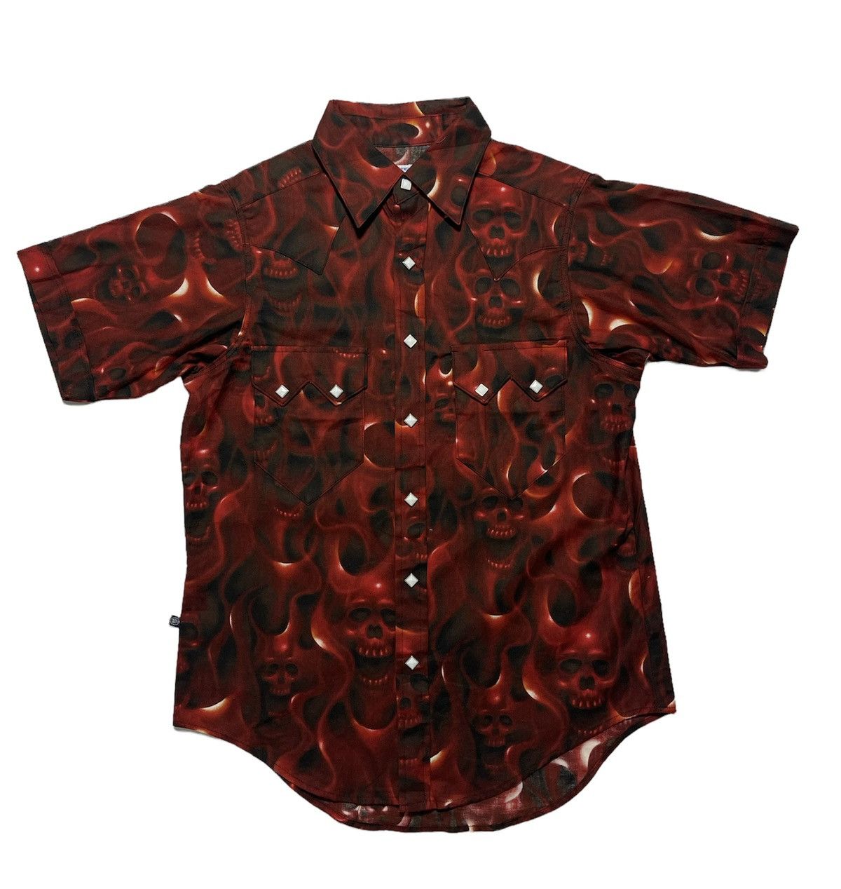 Rockmount Ranch Wear Rockmount Full Print Skull Motive Western Shirt Size US S / EU 44-46 / 1 - 1 Thumbnail