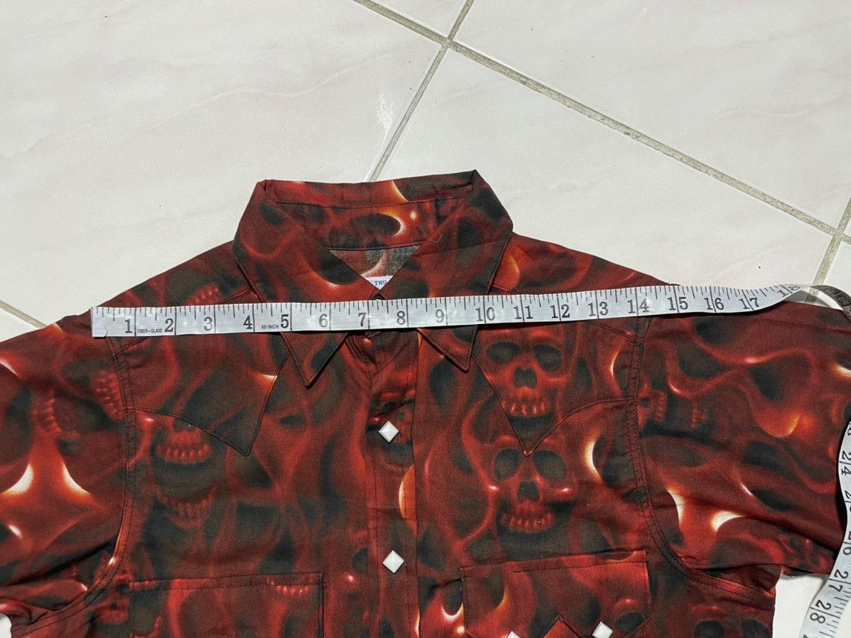 Rockmount Ranch Wear Rockmount Full Print Skull Motive Western Shirt Size US S / EU 44-46 / 1 - 10 Thumbnail