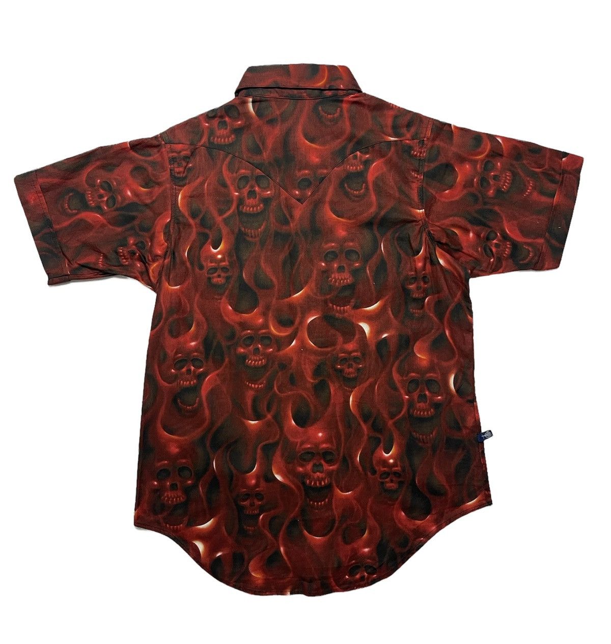 Rockmount Ranch Wear Rockmount Full Print Skull Motive Western Shirt Size US S / EU 44-46 / 1 - 2 Thumbnail