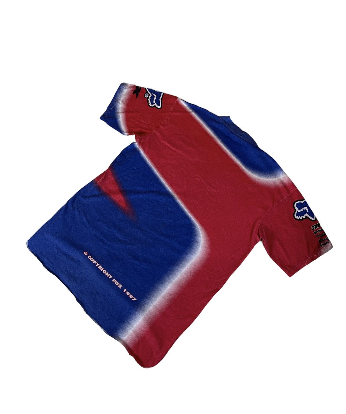 Fox Racing × Vintage Vintage 1997 Fox Racing Shirt /Nice design Size US XL / EU 56 / 4 - 3 Thumbnail