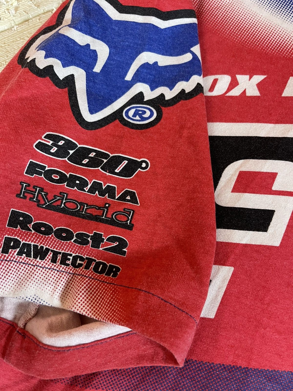 Fox Racing × Vintage Vintage 1997 Fox Racing Shirt /Nice design Size US XL / EU 56 / 4 - 5 Thumbnail