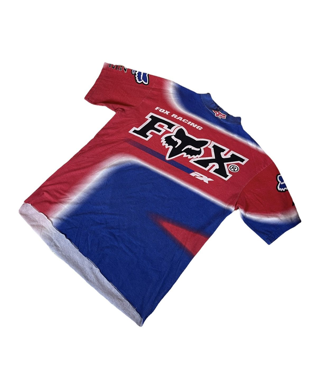 Fox Racing × Vintage Vintage 1997 Fox Racing Shirt /Nice design Size US XL / EU 56 / 4 - 2 Thumbnail