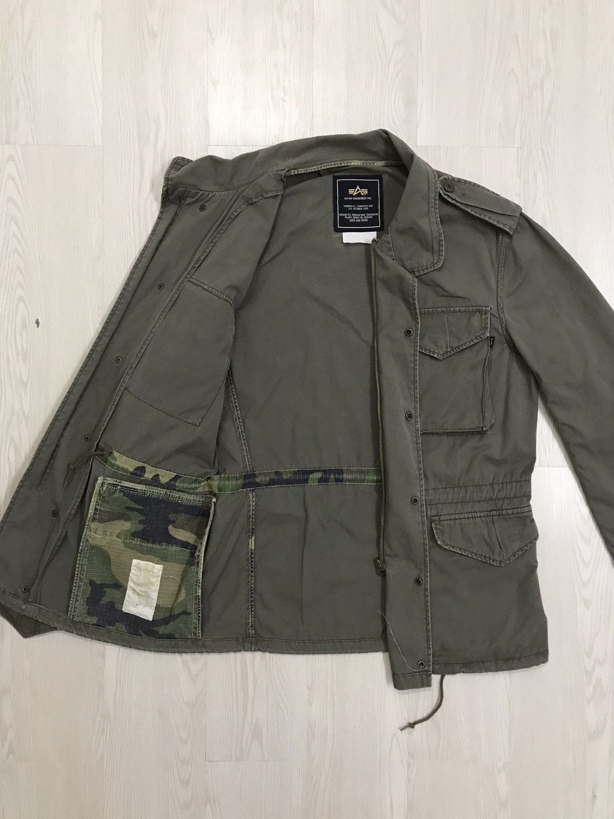 Alpha Industries × Vintage Vintage Alpha Industries Parka Official US Defence Parka USA Size US M / EU 48-50 / 2 - 10 Thumbnail