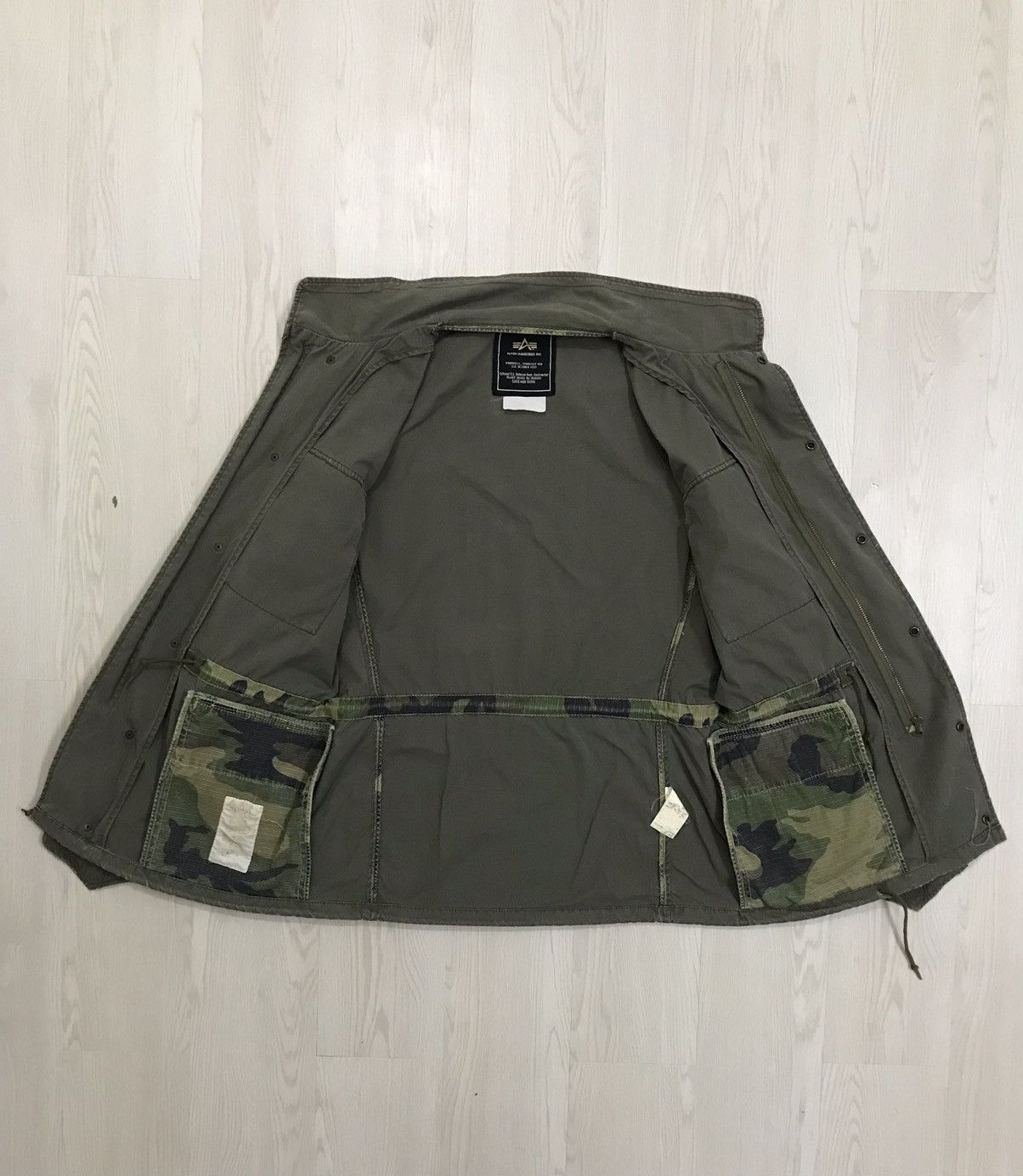 Alpha Industries × Vintage Vintage Alpha Industries Parka Official US Defence Parka USA Size US M / EU 48-50 / 2 - 11 Thumbnail