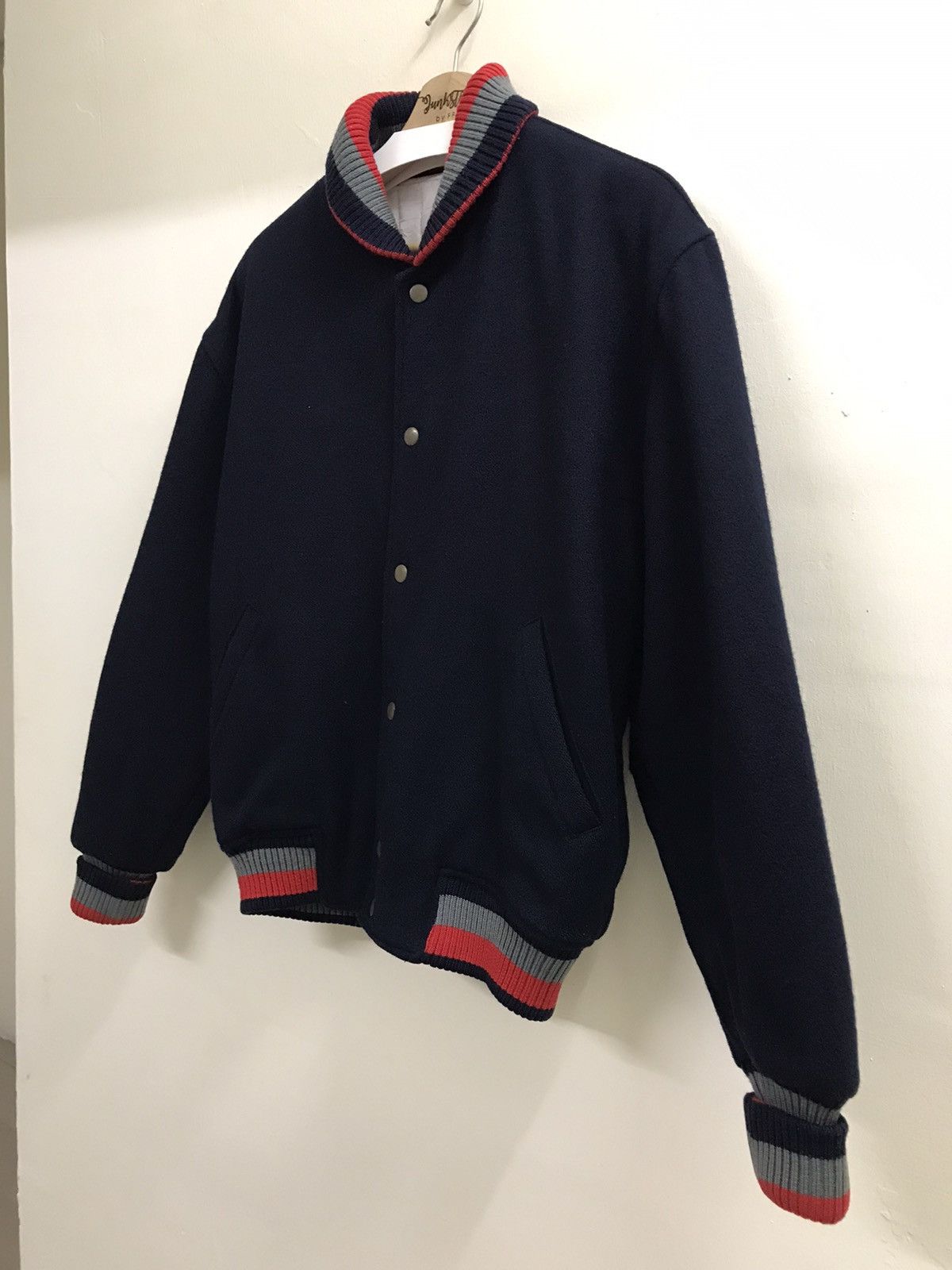 If Six Was Nine × Japanese Brand × Vintage Vintage USA Varsity Jacket Anne Club Embroidery Size US L / EU 52-54 / 3 - 5 Thumbnail
