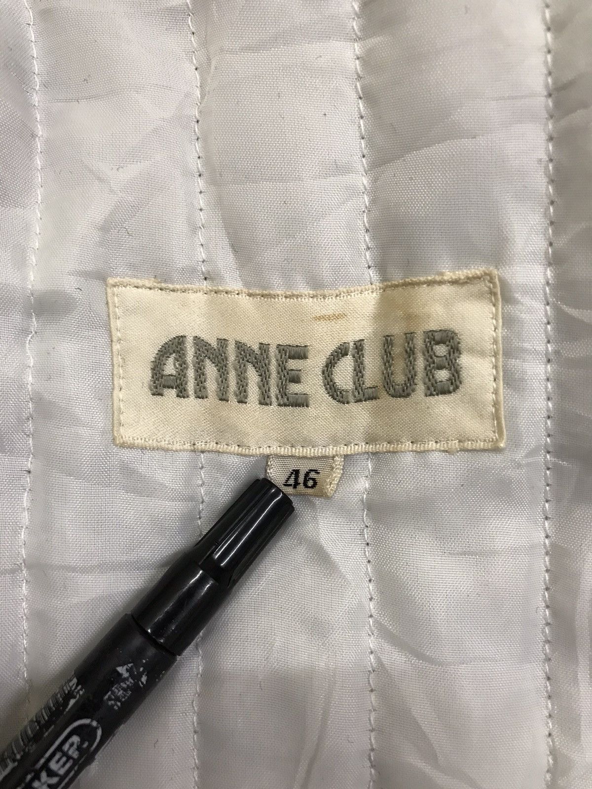 If Six Was Nine × Japanese Brand × Vintage Vintage USA Varsity Jacket Anne Club Embroidery Size US L / EU 52-54 / 3 - 12 Thumbnail