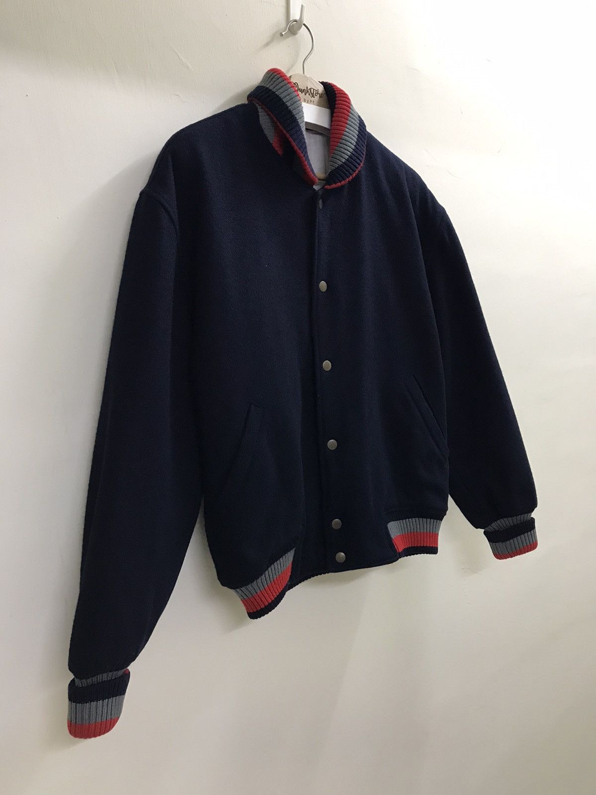 If Six Was Nine × Japanese Brand × Vintage Vintage USA Varsity Jacket Anne Club Embroidery Size US L / EU 52-54 / 3 - 4 Thumbnail