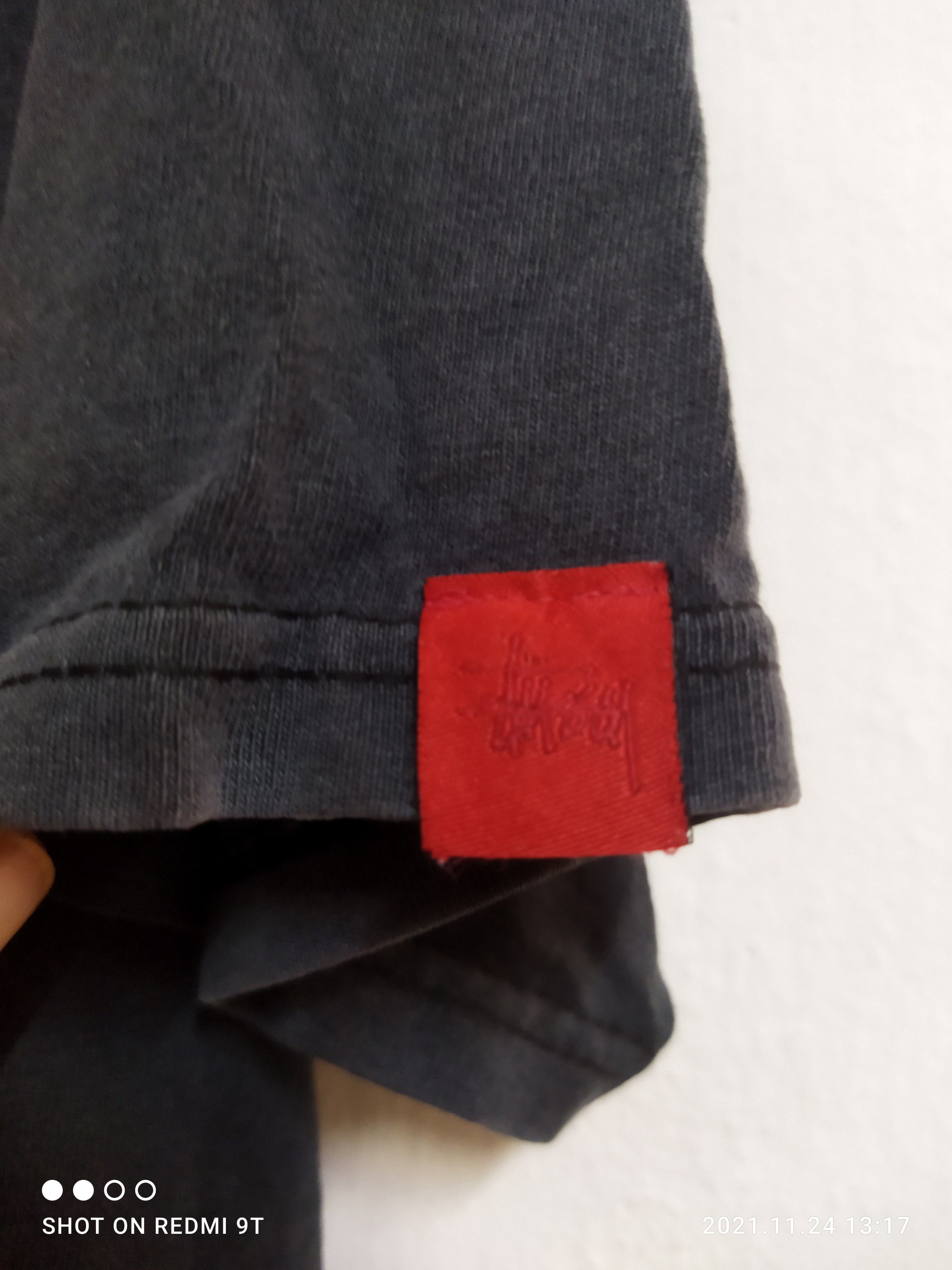 Stussy Stussy t shirt distressed collar Size US M / EU 48-50 / 2 - 3 Thumbnail