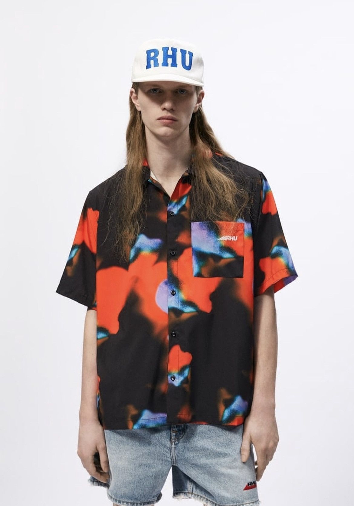 Rhude ZARA X RHUIGI PRINT SHIRT RHU RHUDE MENS L | Grailed