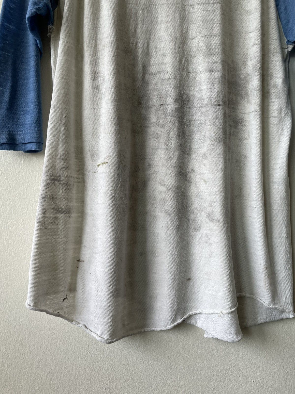 Vintage VINTAGE 50'S THRASHED RAGLAN 3/4 SLEEVE Size US L / EU 52-54 / 3 - 4 Thumbnail