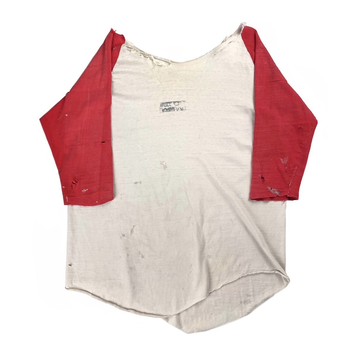 Vintage VINTAGE 50'S THRASHED RAGLAN 3/4 SLEEVE Size US L / EU 52-54 / 3 - 2 Thumbnail
