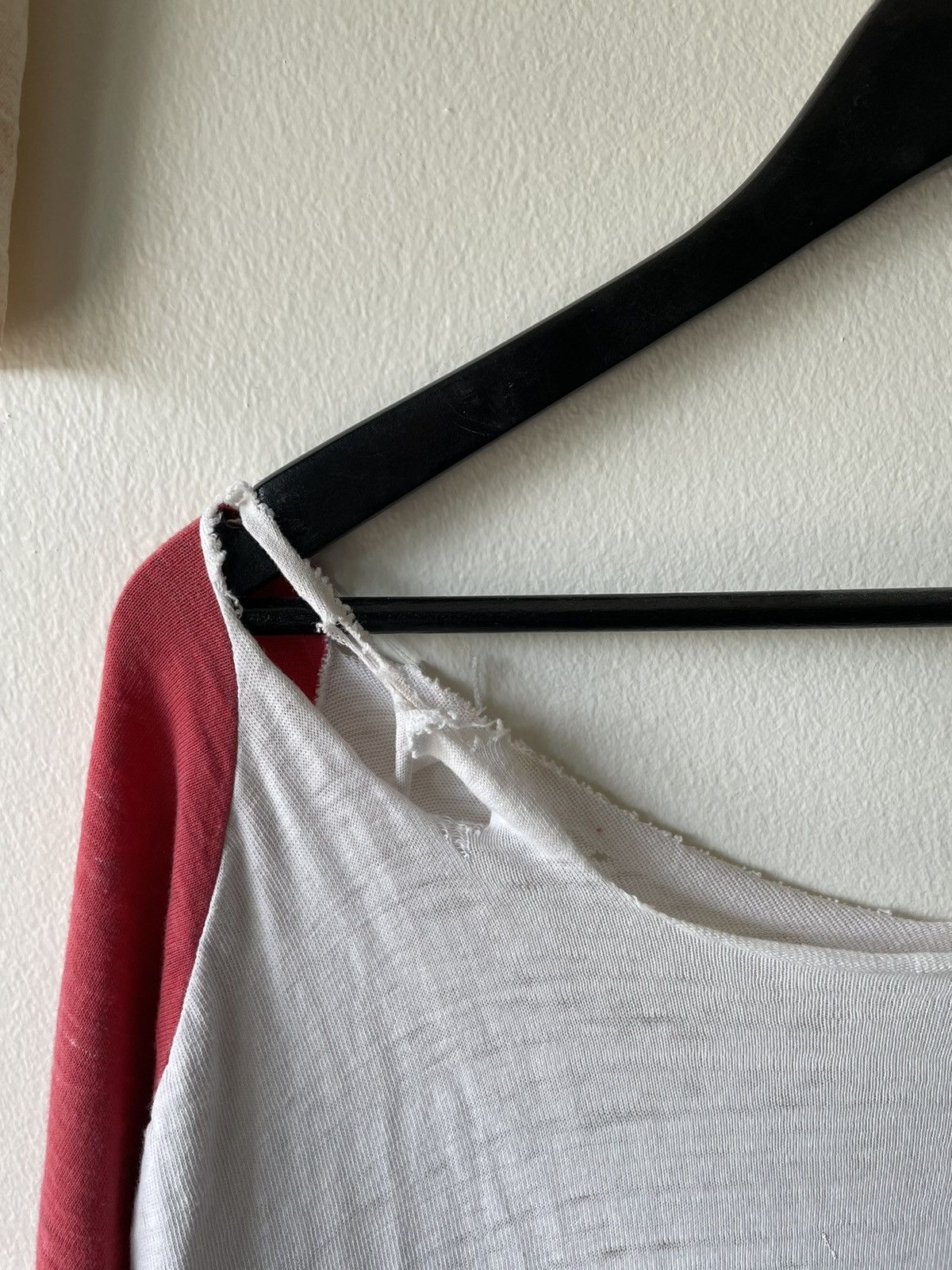 Vintage VINTAGE 50'S THRASHED RAGLAN 3/4 SLEEVE Size US L / EU 52-54 / 3 - 11 Thumbnail
