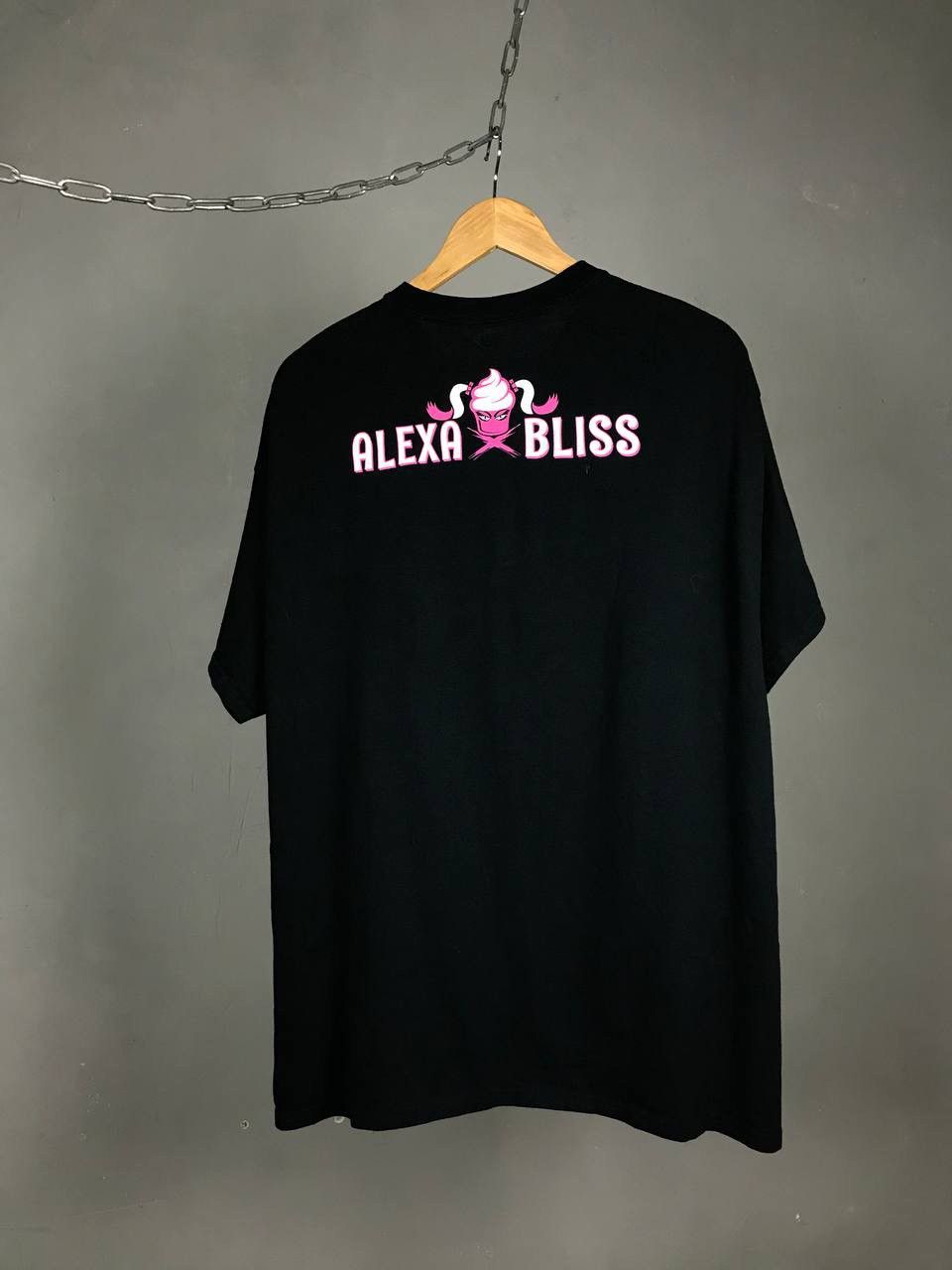 WWE Alexa Bliss WWE WWF wrestling vintage overprinted tee Size US XL / EU 56 / 4 - 6 Thumbnail