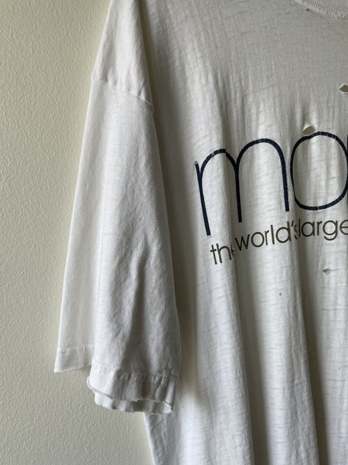 Vintage VINTAGE THRASHED MACY'S T-SHIRT Size US XL / EU 56 / 4 - 5 Thumbnail