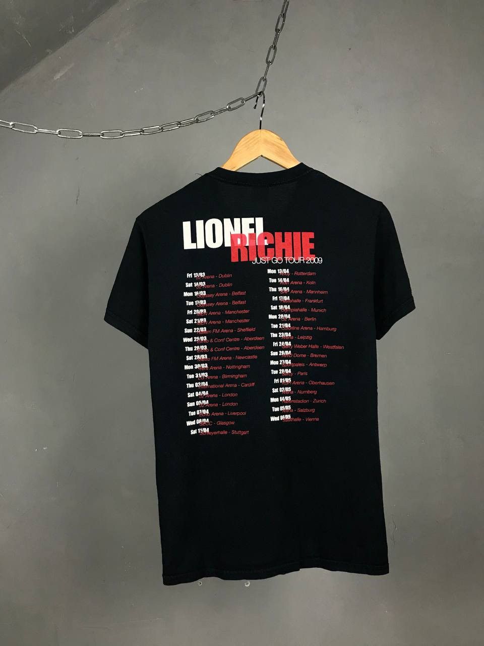 Band Tees Lionel Richie 2009 vintage band tour tee Size US S / EU 44-46 / 1 - 2 Thumbnail