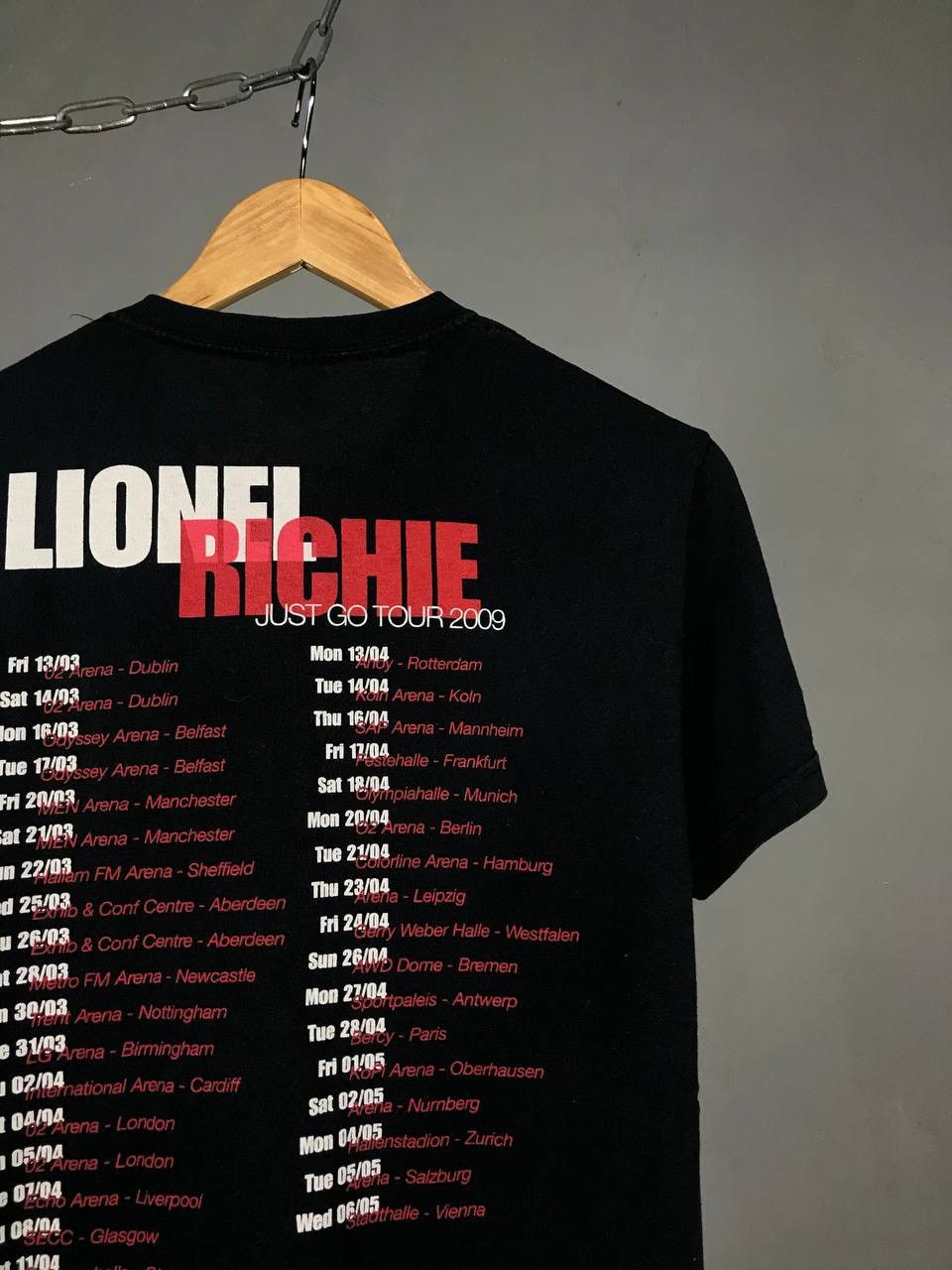 Band Tees Lionel Richie 2009 vintage band tour tee Size US S / EU 44-46 / 1 - 6 Thumbnail