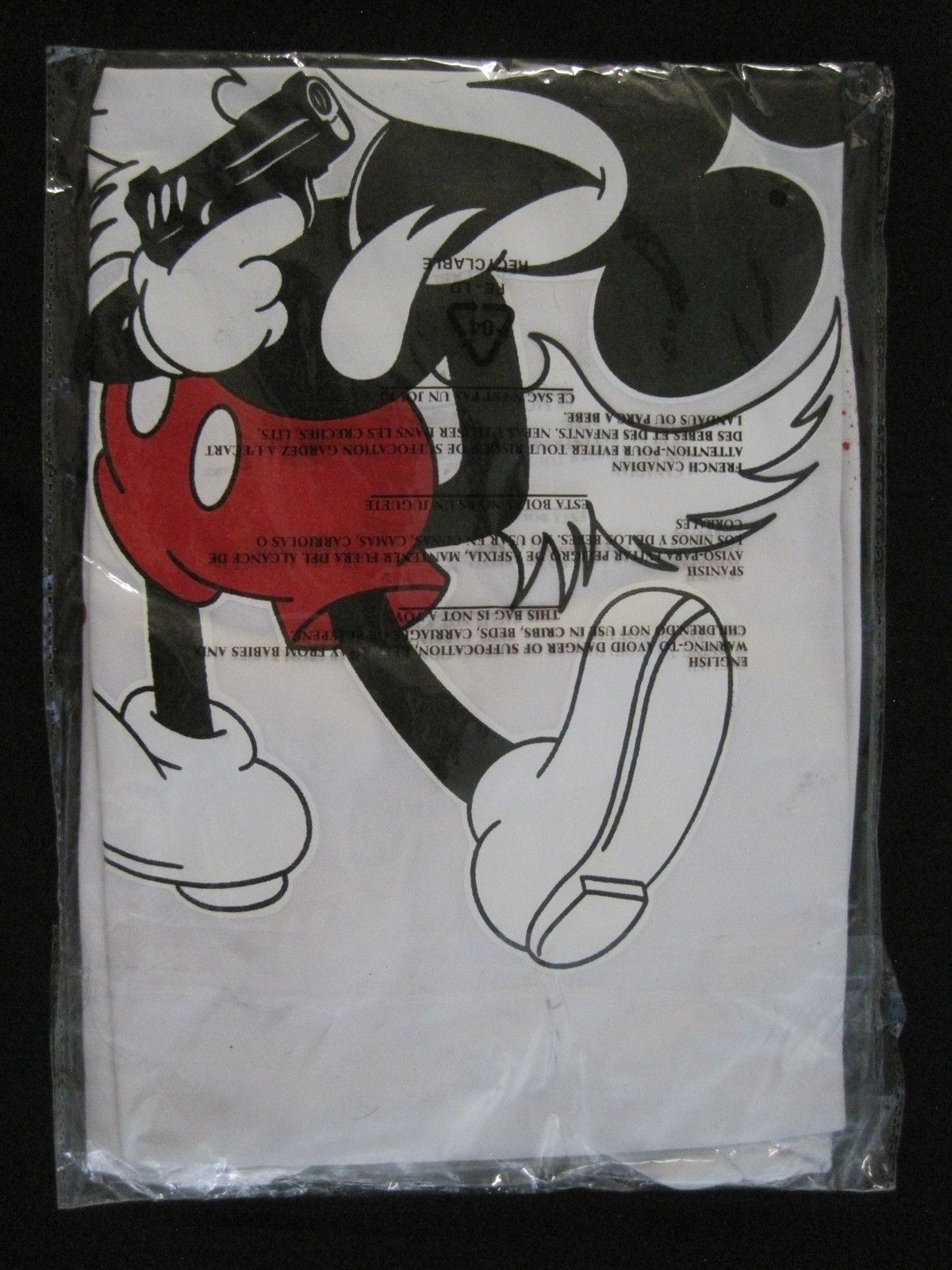 ABVHVN × GOTHBOICLIQUE × Lil Peep ABVHVN 'Mickey Goes 2 HVN' T-Shirt Size US XL / EU 56 / 4 - 3 Thumbnail