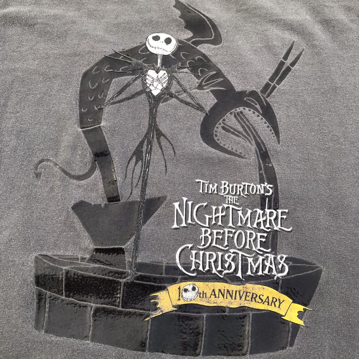 Vintage Vintage The Nightmare before Christmas t shirt Giant Sz XL Size US XL / EU 56 / 4 - 3 Thumbnail