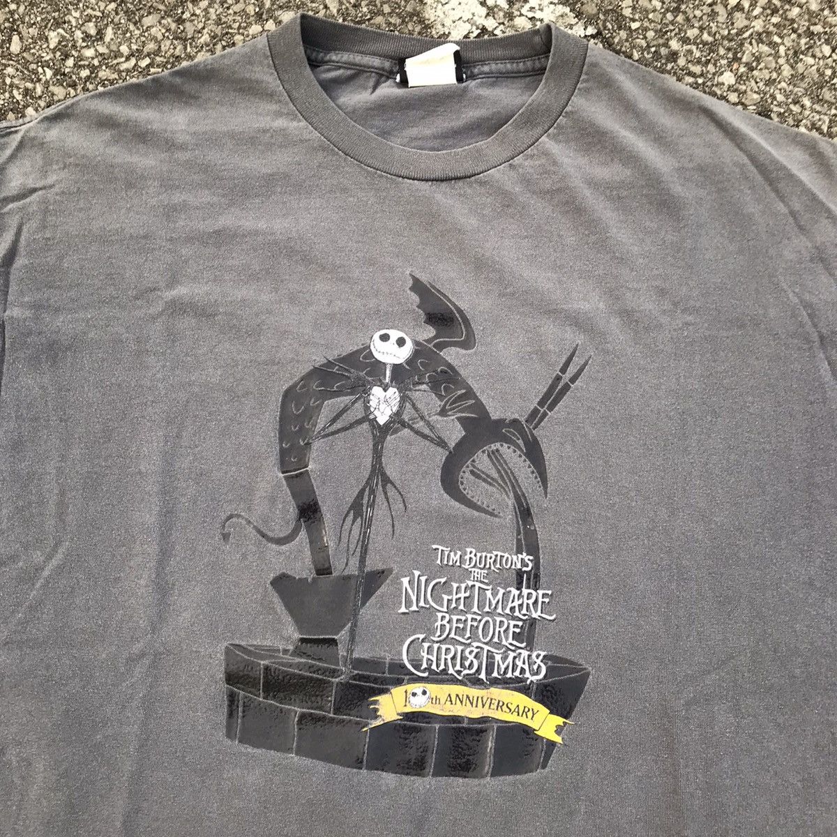 Vintage Vintage The Nightmare before Christmas t shirt Giant Sz XL Size US XL / EU 56 / 4 - 2 Thumbnail