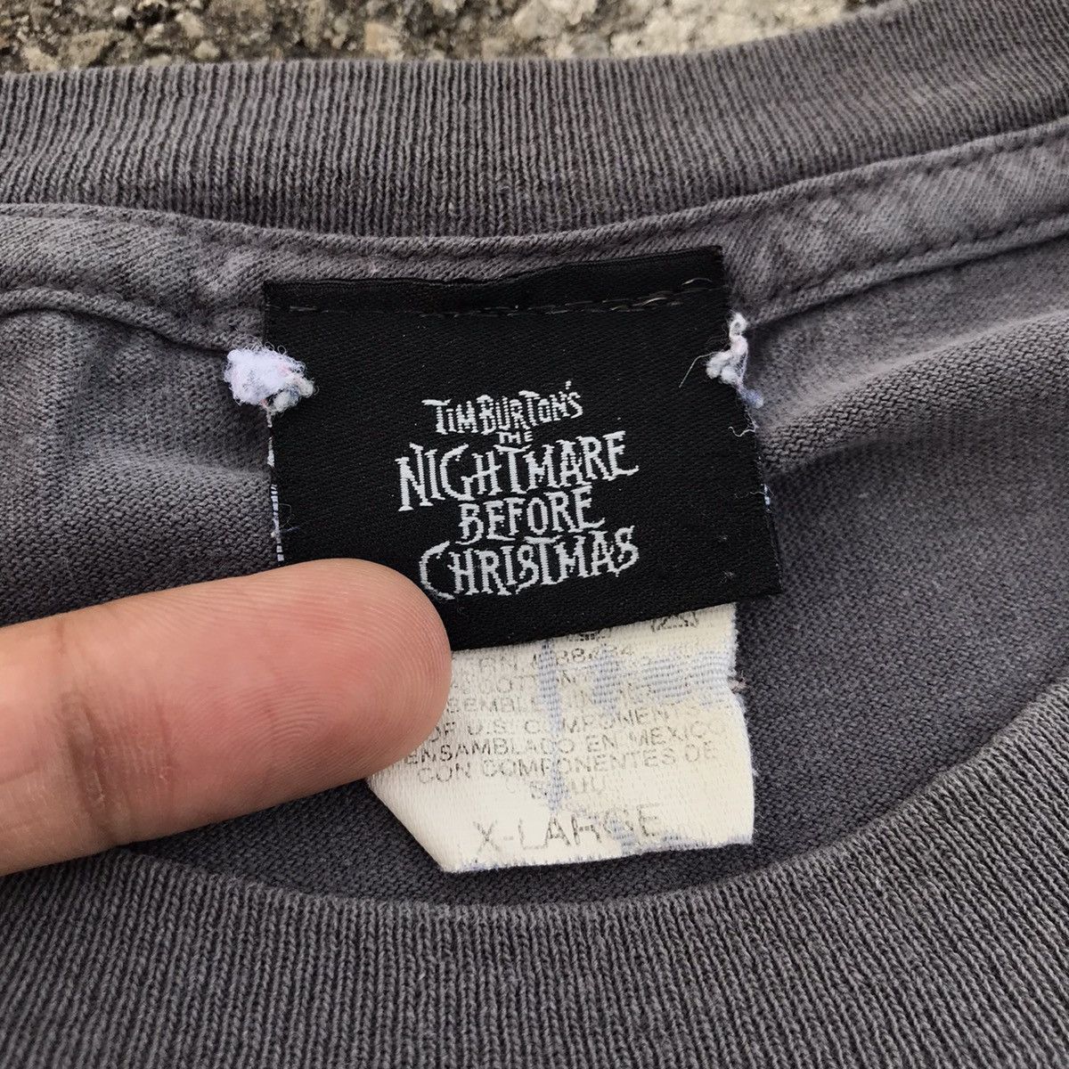 Vintage Vintage The Nightmare before Christmas t shirt Giant Sz XL Size US XL / EU 56 / 4 - 6 Thumbnail