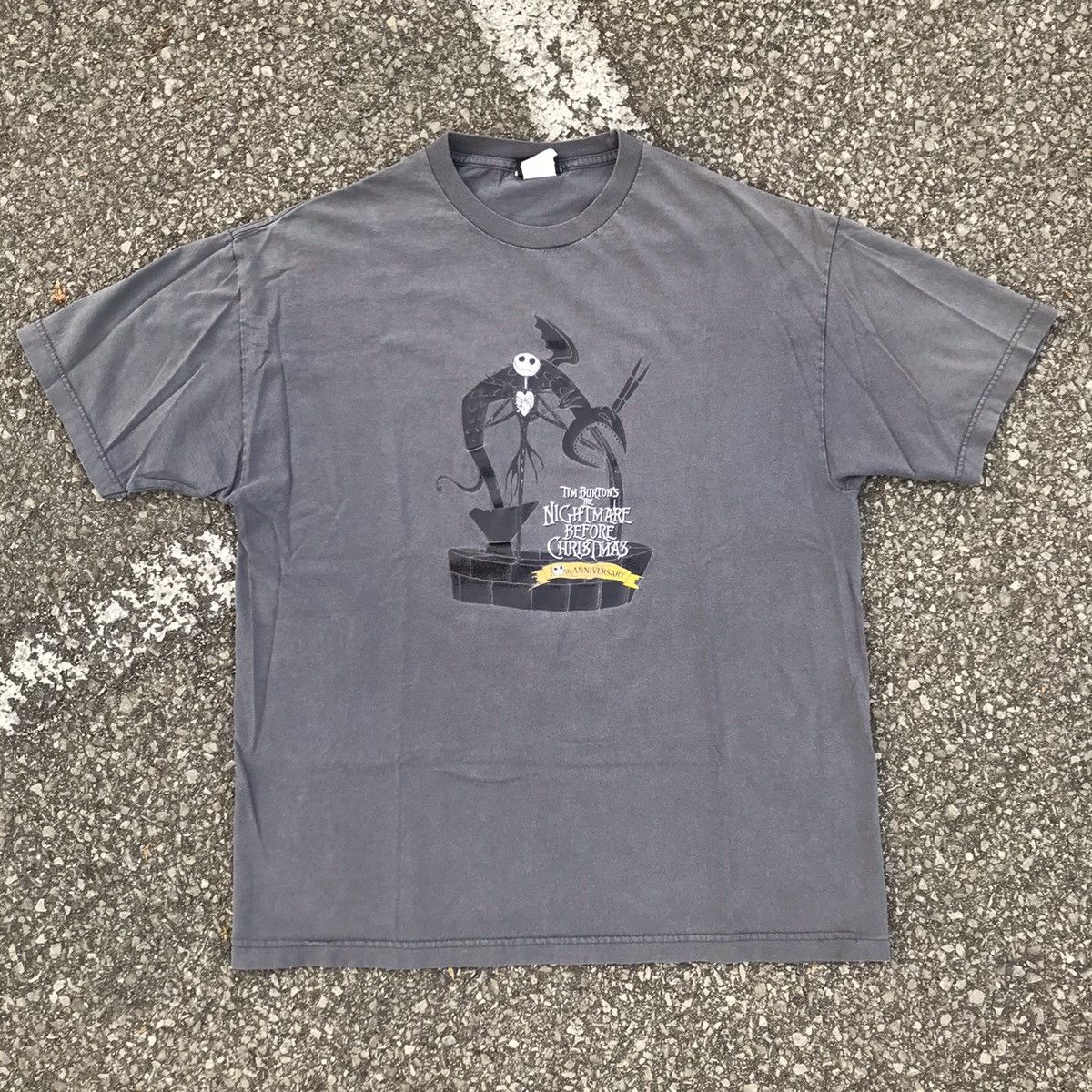 Vintage Vintage The Nightmare before Christmas t shirt Giant Sz XL Size US XL / EU 56 / 4 - 1 Thumbnail
