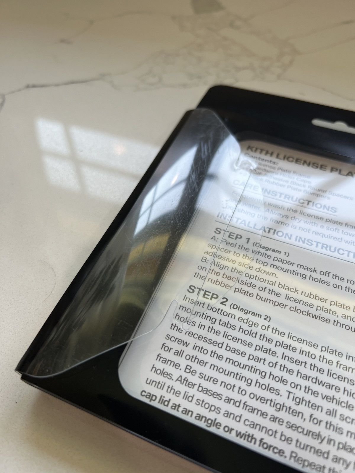 Kith KITH BMW License Plate Frame Grailed