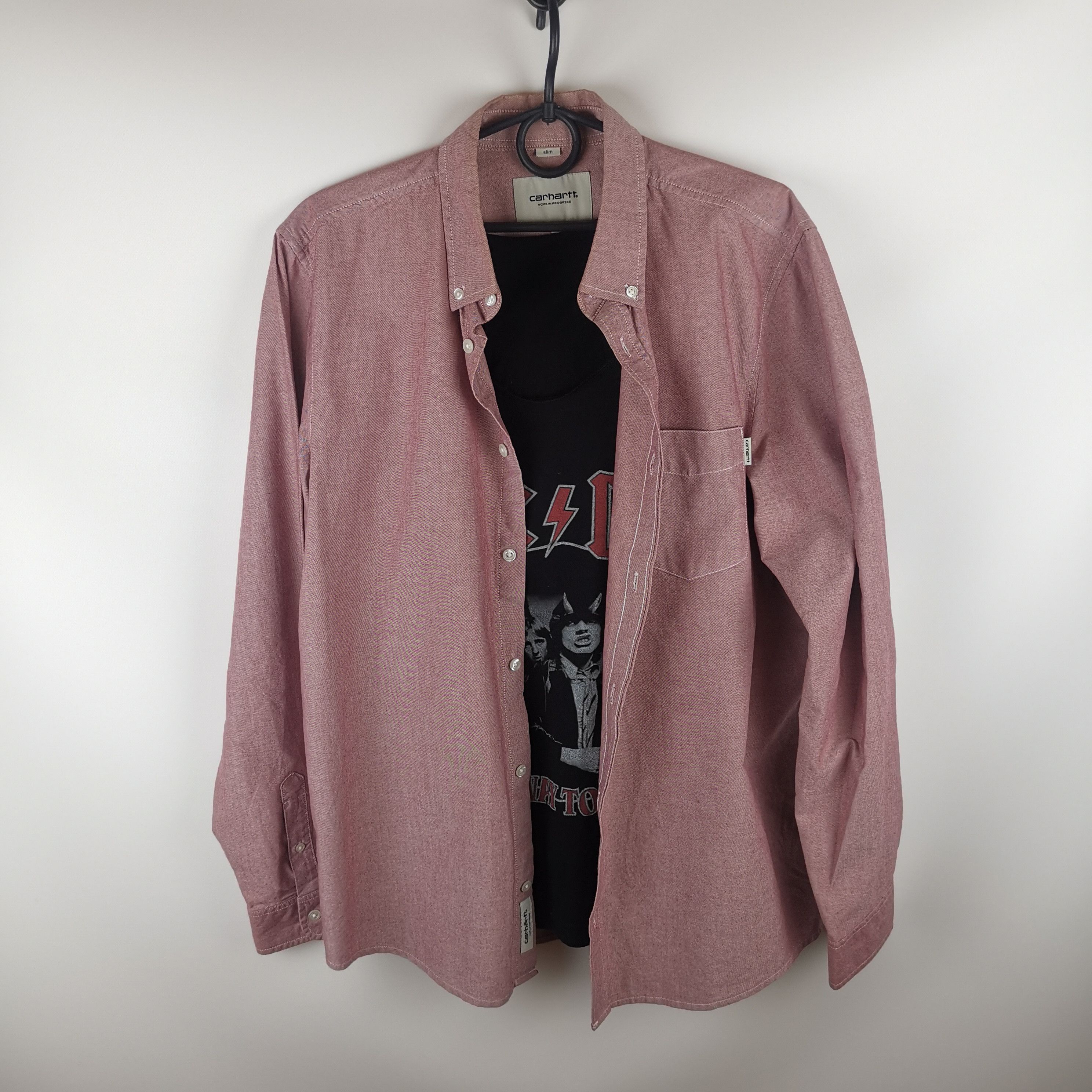 Carhartt Carhartt WIP L/S Rogers shirt shimmer slim fit Size US XL / EU 56 / 4 - 1 Thumbnail
