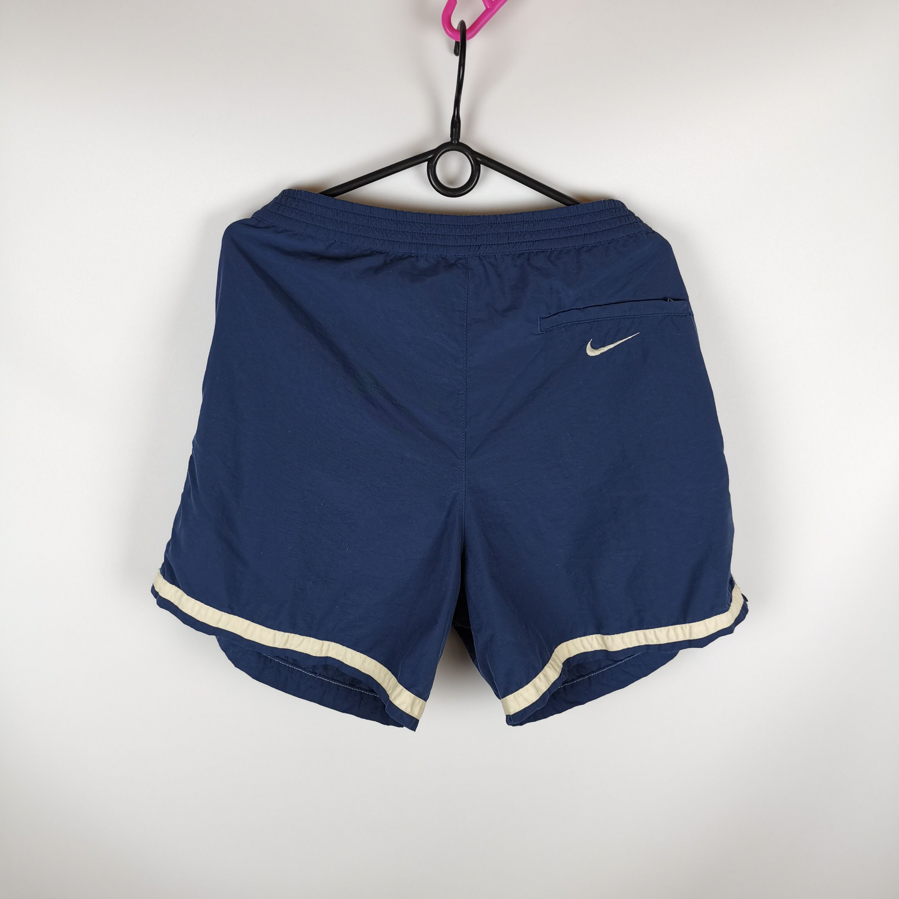 Nike Nike 90s vintage double swoosh shorts Size US 32 / EU 48 - 2 Thumbnail