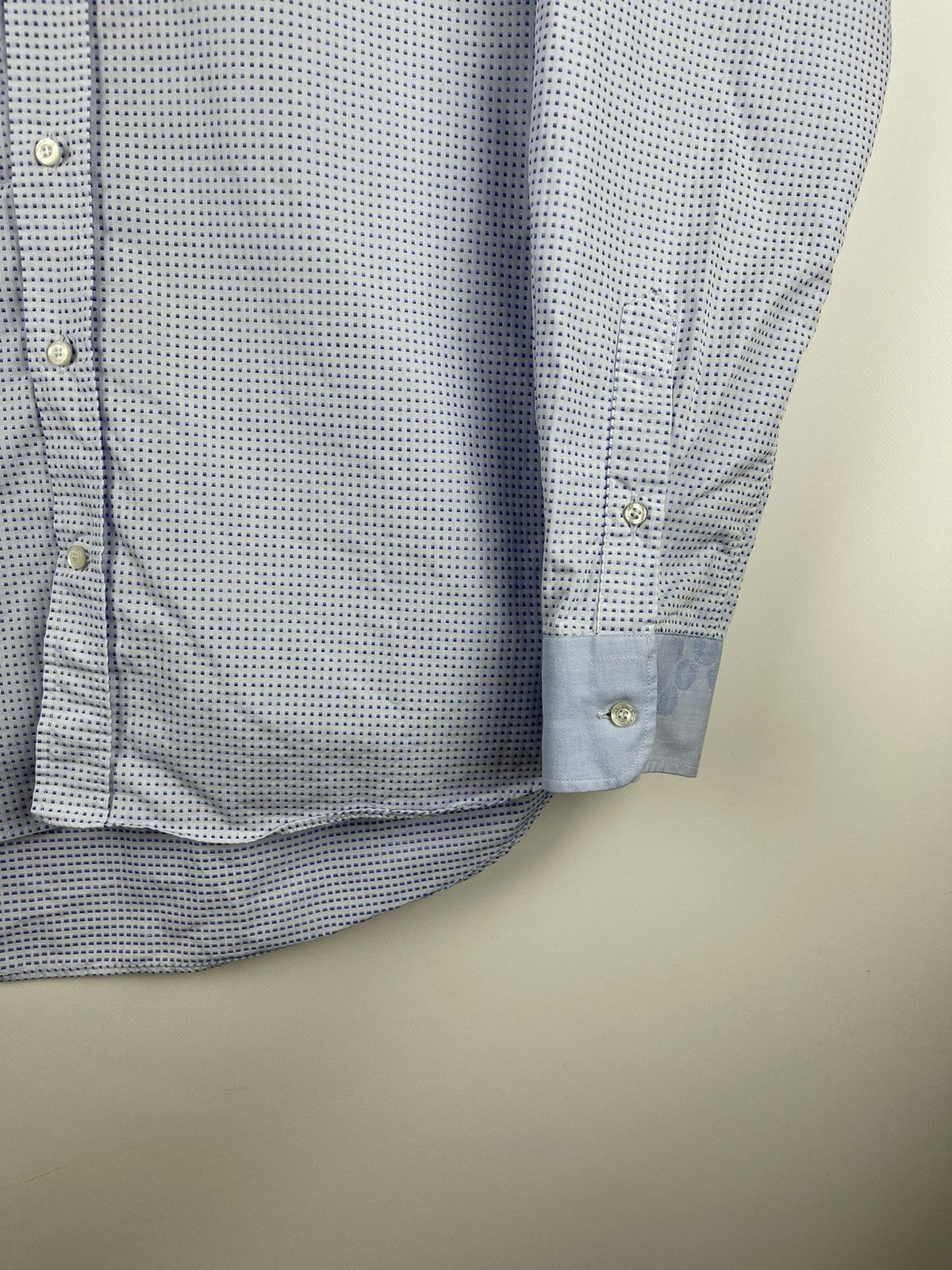 Etro Etro checkered collar cuffs floral pattern button up shirt Size US L / EU 52-54 / 3 - 5 Thumbnail