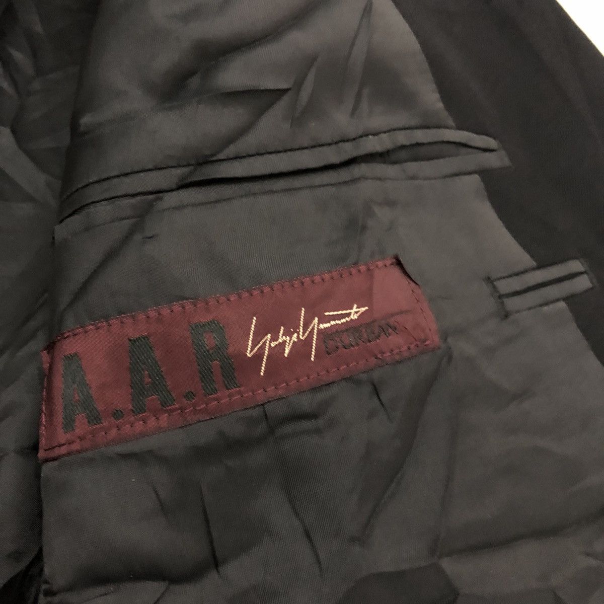 Japanese Brand × Yohji Yamamoto A.A.R Yohji Yamamoto Formal Blazer Size 42L - 7 Thumbnail