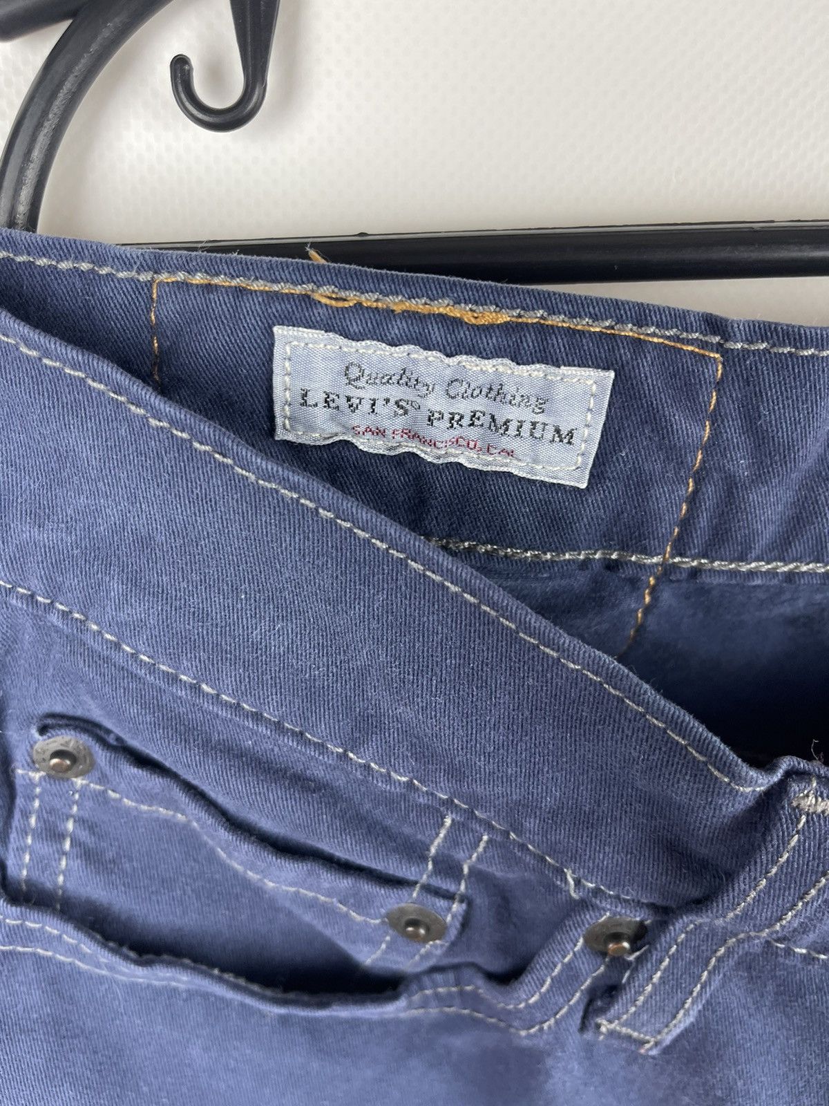 Levi's Levi’s 511 premium blue navy stretch denim jeans pants Size US 30 / EU 46 - 7 Thumbnail