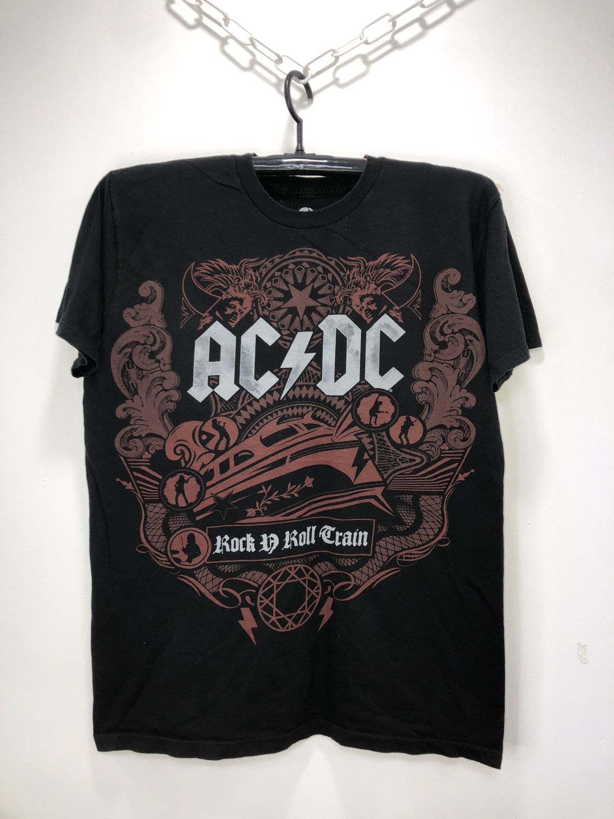 Vintage Vintage AC/DC liquid blue shirt | Grailed
