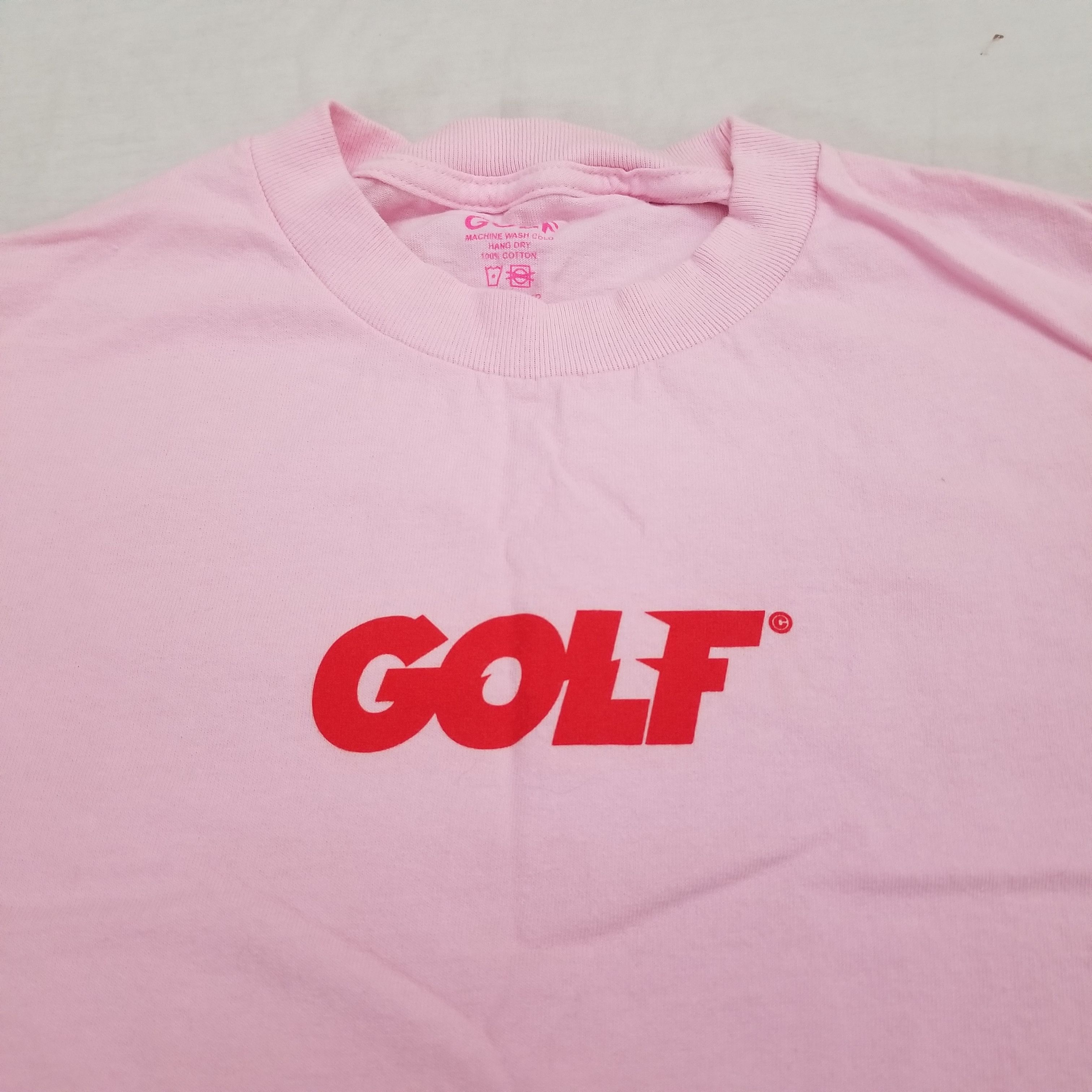 Golf wang pink tee store