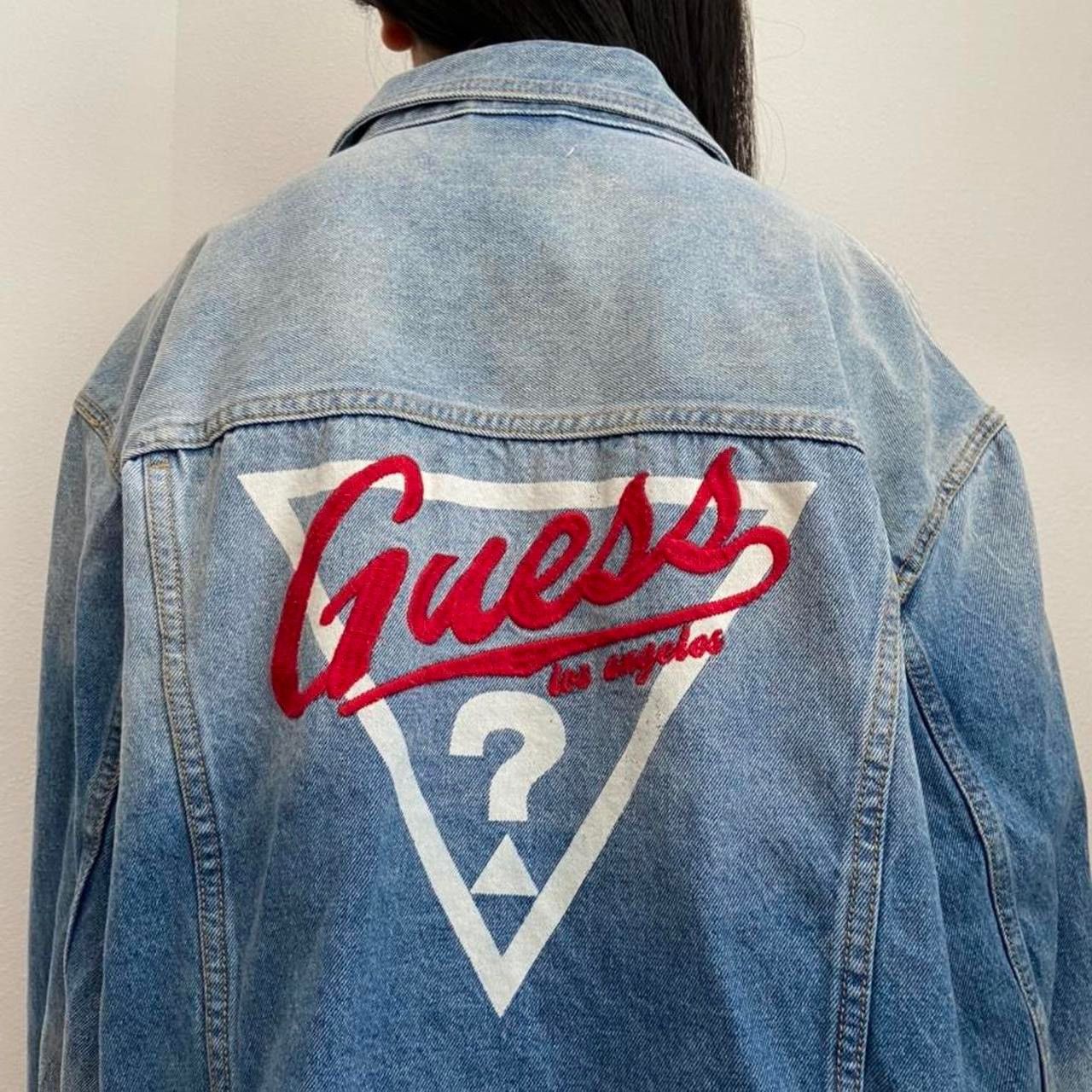 Guess Guess x Asap Rocky Embroided Denim Jacket | Grailed
